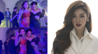 Hoa hậu Khánh Vân gây tranh cãi vì hành động kém thanh lịch tại sự kiện