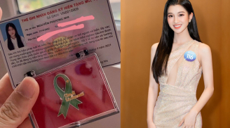 Á hậu 2 Phương Nhi đăng ký hiến tạng từ năm 19 tuổi