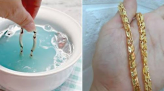 Trang sức vàng, bạc bị đen không cần ra tiệm: Làm ngay cách này vàng, bạc sách bóng như mới, không lo hư hại