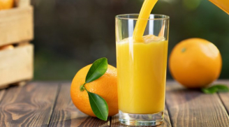 Uống nước cam cứ chọn đúng 2 giờ vàng trong ngày để hấp thụ hết vitamin C, không hại dạ dày