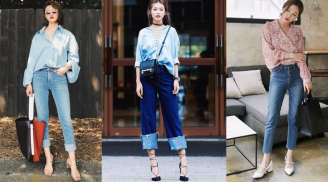 4 kiểu quần jeans tôn dáng, giúp giấu nhẹm nhược điểm đôi chân thô và cong