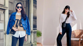 Thêm ý tưởng mix đồ với quần jeans cho ngày Thu giúp nàng mặc đẹp chẳng kém fashionista