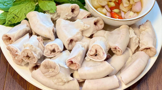 Bỏ thứ này vào nồi, lòng lợn luộc hết sạch mùi hôi lại trắng tinh, giòn sần sật