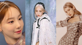 3 mỹ nhân Hàn từng biến mốt diện pha lê lên tóc thành trend: Jennie hay Taeyeon mới là 'trùm cuối'
