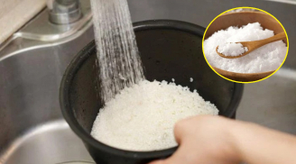 Vo gạo cho thêm vài hạt muối: Có lợi ích tuyệt vời, ai cũng muốn học theo