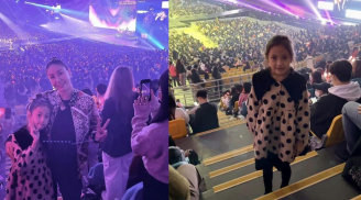 Hà Kiều Anh đưa con gái đi xem concert BLACKPINK tại Hàn, sao Việt trầm trồ ngưỡng mộ