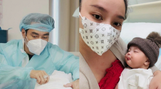 Con trai 2 tháng tuổi của Lê Dương Bảo Lâm bị bệnh phải nhập viện