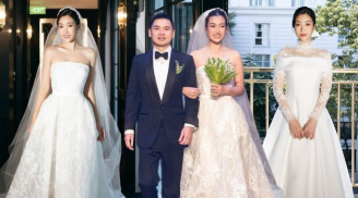 “Cô dâu lộng lẫy nhất tháng 10” gọi tên Đỗ Mỹ Linh, diện sương sương 5 chiếc váy cưới tiền tỷ