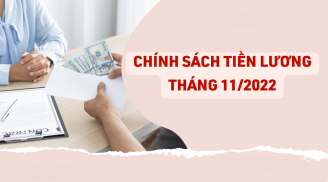 Quy định mới có hiệu lực từ tháng 11/2022: Chính sách tiền lương; công tác tổ chức, cán bộ cần nắm rõ