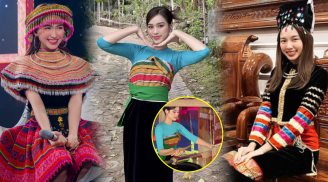 Sao Việt khoe sắc trong trang phục dân tộc thiểu số: Thùy Tiên 'cân' đẹp mọi thiết kế