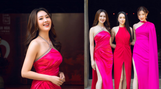 Hồng Diễm hiếm hoi diện váy cắt xẻ táo bạo khoe dáng khiến dân tình phát sốt