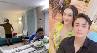 'Tình tin đồn' cận kề chăm sóc Lâm Khánh Chi khi sang Thái Lan phẫu thuật thanh quản