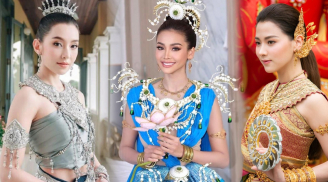 Mỹ nhân Thái trong trang phục truyền thống: Baifern xinh đẹp như 'tiên nữ hạ trần'