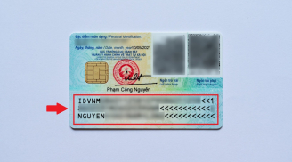 Ý nghĩa quan trọng của dãy số ở mặt sau CCCD gắn chip, ai cũng cần biết