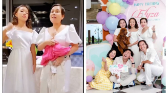 Gần 50 tuổi, Việt Hương vẫn bấp chấp xin dùng ké đồ sinh nhật của con gái khiến ông xã 'bất lực'