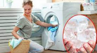Cho vài viên đá lạnh vào máy giặt, công dụng bất ngờ nhiều người tiếc 'giá như biết sớm hơn'