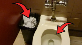 Nên vứt giấy vệ sinh vào bồn cầu hay thùng rác: Tưởng đơn giản nhưng không ít người chưa biết đáp án đúng