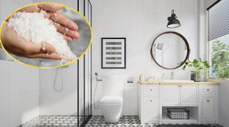 Người thông minh thường đặt muối trong phòng tắm: Lợi ích bất ngờ, nhiều người chưa biết