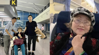 Dương Triệu Vũ cùng Hoài Linh đưa mẹ sang Mỹ thăm các con và cháu