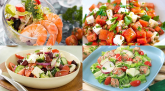 4 món ăn nên cho và 5 món ăn nên bỏ khi làm salad vừa ngon miệng lại không lo bị tăng cân