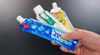 Đừng vội vứt tuýp kem đánh răng đã hết, dùng vào việc này vừa có ích vừa tiết kiệm