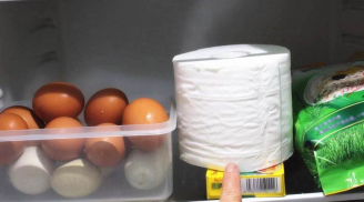 Đặt cuộn giấy vệ sinh vào tủ lạnh: Việc lạ đời nhưng đem tới lợi ích tuyệt vời