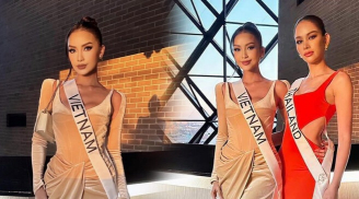 Ngọc Châu gây lo lắng khi sụt cân thấy rõ, ghi điểm với hành động này tại Miss Universe