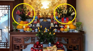 8 loại hoa không nên cắm trên bàn thờ Tết Quý Mão: Số 2 đẹp nhưng xui xẻo mà nhiều nhà phạm phải