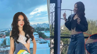 Hoa hậu Mai Phương bị chỉ trích khi mặc thiết kế 'quần tụt' phản cảm