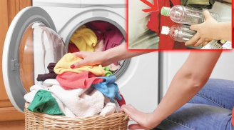 Giặt quần áo chỉ bỏ bột giặt thôi chưa đủ: Làm thêm bước này quần áo khô nhanh, thơm tho không cần máy sấy