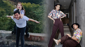 Trường Giang và Nhã Phương bao năm vẫn mê diện đồ đôi ngọt ngào như lúc mới yêu