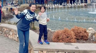 Á hậu Hoàng Oanh khiến fan nghẹn ngào khi tiết lộ mặc lại đồ cũ của mẹ trong chuyến du lịch bên Mỹ