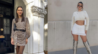 Họa tiết da động vật phủ sóng street style của giới sành điệu, chị em nào cũng nên sắm