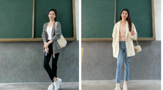 Cô giáo 9X gây sốt Weibo với style đi dạy không trùng bộ nào, mặc đơn giản mà hack dáng cực đỉnh