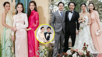 HH Đặng Thu Thảo dù là nhân vật chính hay phụ trong tiệc cưới đều chiếm trọn spotlight nhờ cách ăn diện tinh tế