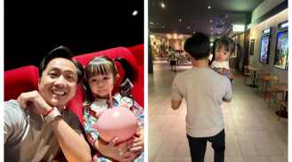 Đàm Thu Trang tung clip ngọt ngào của chồng và con gái, khoảnh khắc nào cũng đáng yêu đến 'lụi tim'