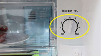 Trên tủ lạnh có 2 nút điều chỉnh: Chỉnh đúng giảm nửa tiền điện, dùng chục năm không hỏng