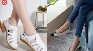 6 kiểu giày dép đã lỗi mốt lại khó mix đồ, chị em không nên mua