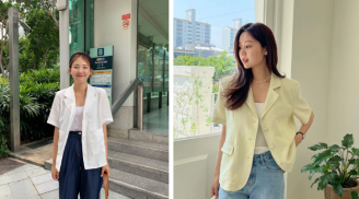 Đây là kiểu áo mà nàng công sở theo phong cách thanh lịch nên sắm khi hè đến