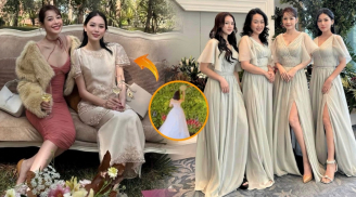 Chi Pu đi đám cưới hay làm phù dâu đều có những màn lên đồ “chặt chém” lấn lướt cả nhân vật chính