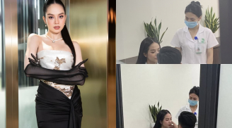 Hoa hậu Thanh Thủy bất ngờ lộ ảnh tại thẩm mỹ viện làm dấy lên nghi vấn chỉnh sửa nhan sắc