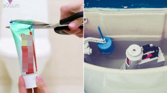 Kết hợp giữa kem đánh răng và nước toilet thật thiết thực: Giải quyết được nỗi phiền toái lớn của mọi gia đình