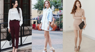 Gợi ý mẹo mix đồ kéo dài chiều cao dành cho cô nàng chân ngắn dù đi giày bệt