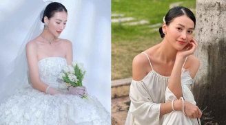 Hoa hậu Phương Khánh bất ngờ tung ảnh mặc váy cô dâu, phải chăng sắp 'theo chồng bỏ cuộc chơi'?