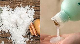 Trộn muối trắng với dầu gội: Mẹo hay giúp giải quyết nhanh gọn vấn đề cả nam và nữ đều gặp