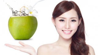 6 tác dụng của nước dừa với làn da mà không phải ai cũng biết