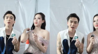 Đỗ Thị Hà bối rối khi gặp nam ca sĩ Vbiz này, một chi tiết nhỏ cũng khiến fan tích cực 'đẩy thuyền'