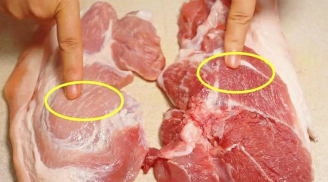 Mua thịt lợn chọn miếng sẫm hay nhạt màu: Người bán chỉ 3 điểm cần chú ý để tránh mua phải thịt tăng trọng