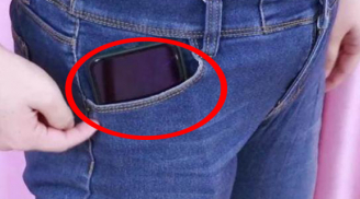 Đút điện thoại vào túi quần nên đặt màn hình ở phía nào? Có rất nhiều người làm sai
