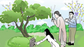 Vì sao người xưa nói: Con gái không tảo mộ cha mẹ đẻ trong lễ Thanh Minh?